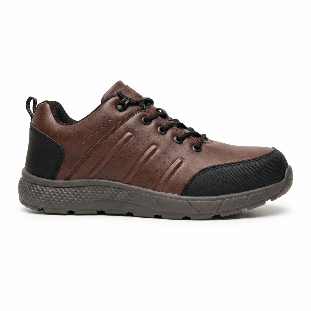 ROAD MATE SAFETY SHOE 19040 BLACK/BROWN