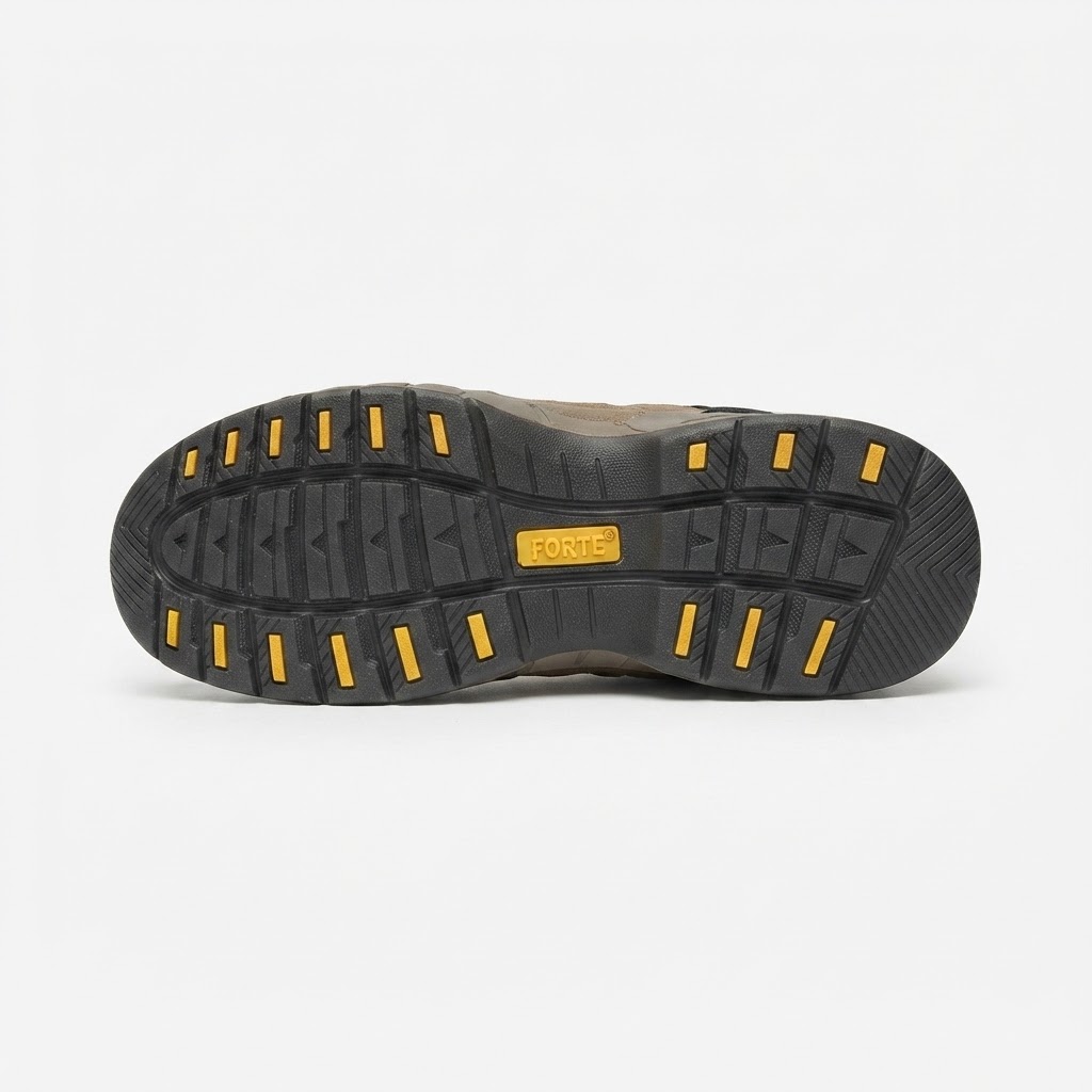 FORTE SAFETY SHOES LOW ANKLE BROWN