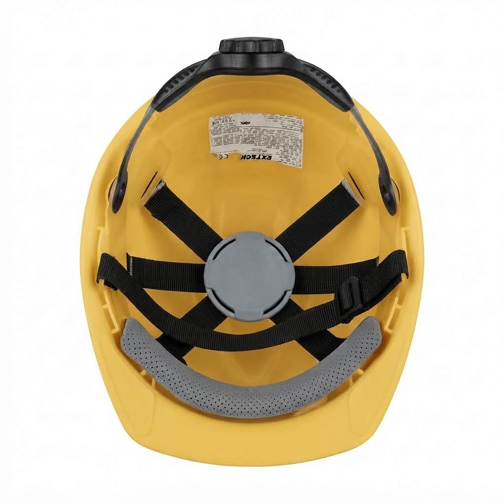 STG HELMET YELLOW RACHET