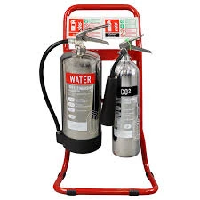 FIRE EXTINGUSHER STAND DOUBLE