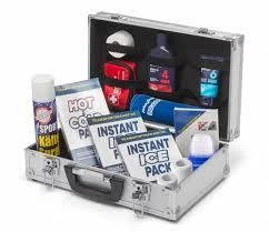 FIRST AID KIT ALUMINIUM BOX WITH KEY-M