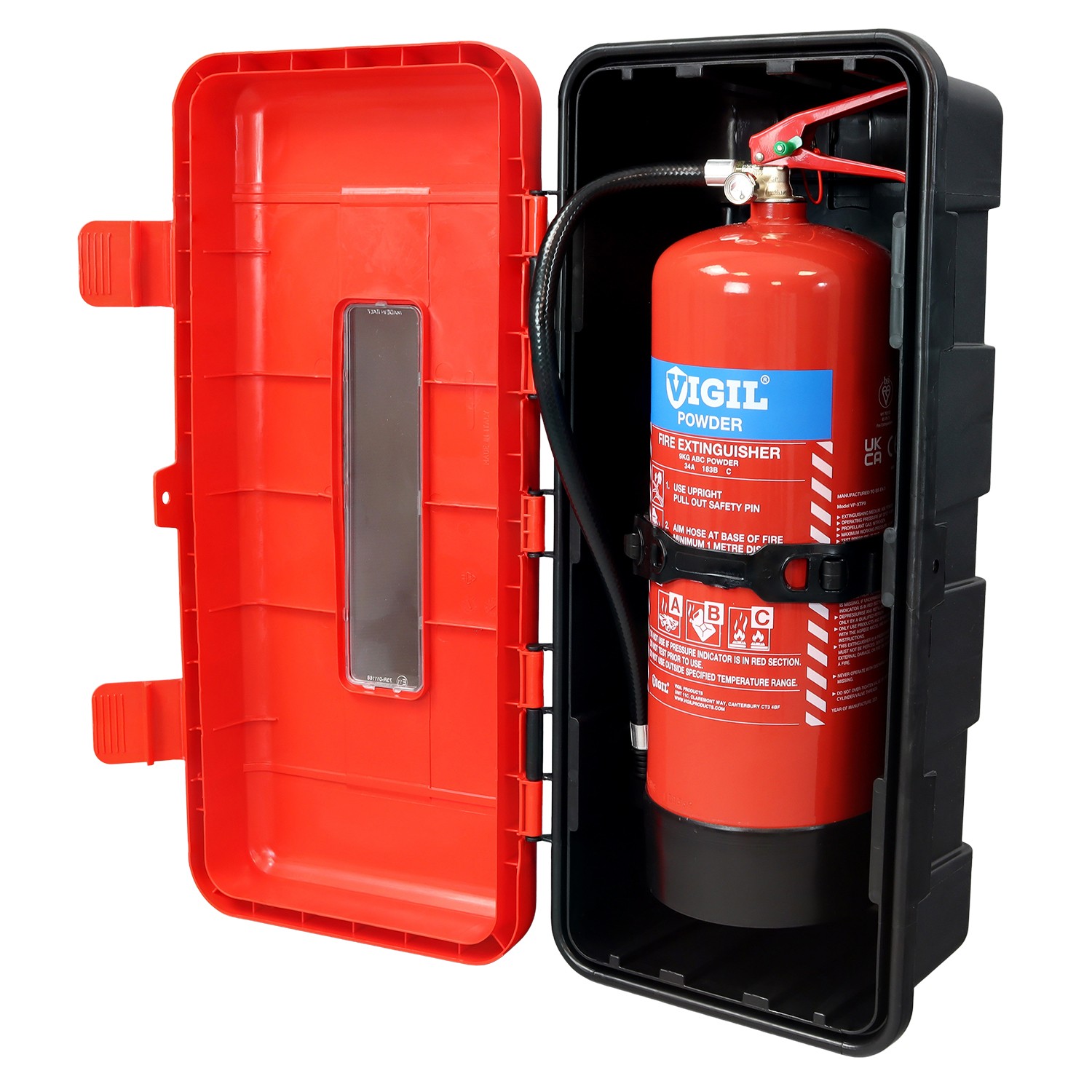 Fire cabinet single box plastic type