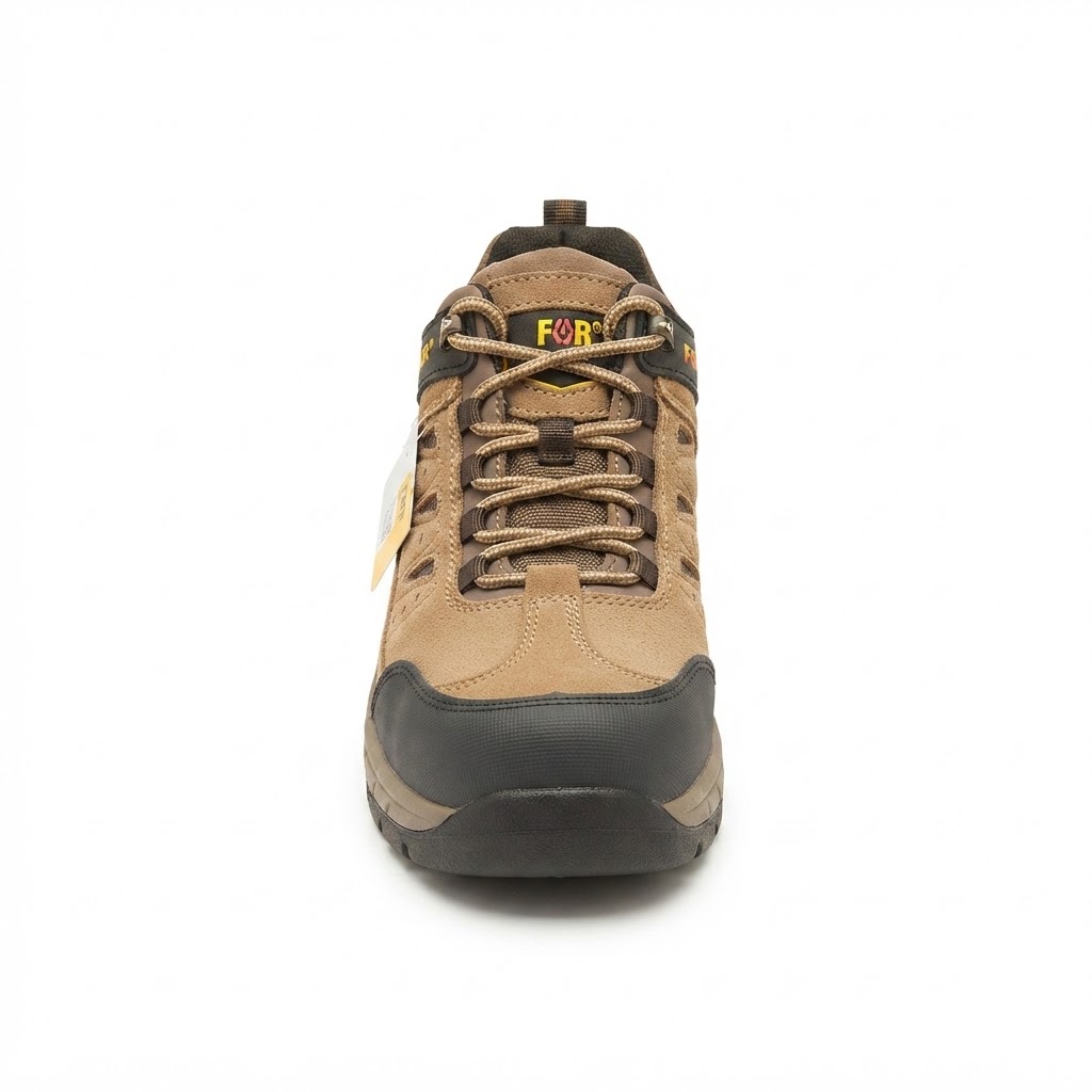 FORTE SAFETY SHOES LOW ANKLE BROWN