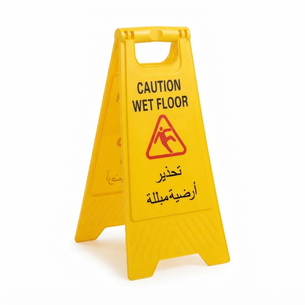 CAUTION WET FLOOR BOARD