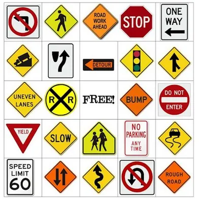 SIGN BOARD STICKER REFLECTIVE ALL TYPE 60X40