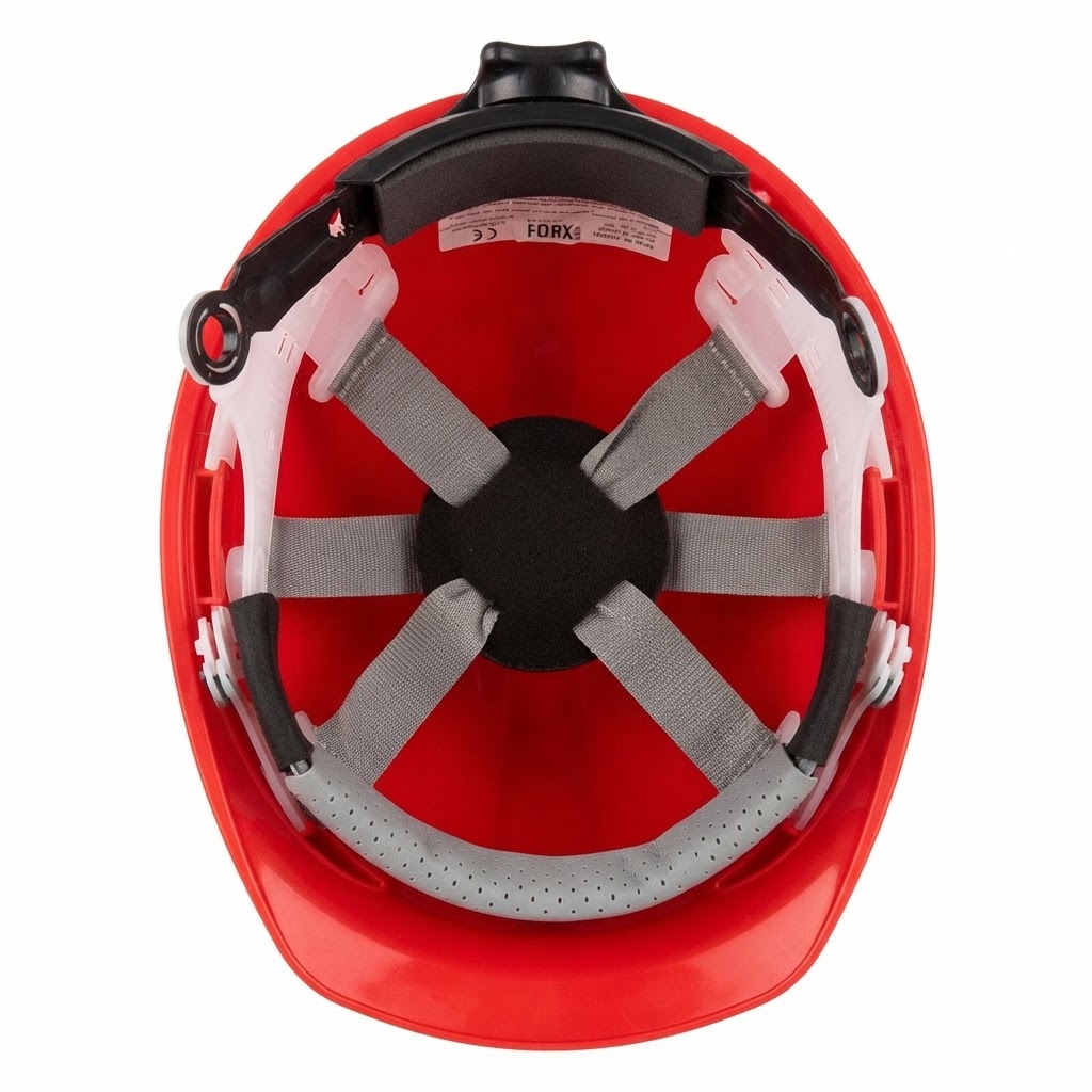 FORX H5-SAFETY HELMET RED