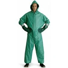 CHEMICAL COVERALL GREEN -B-SAFE