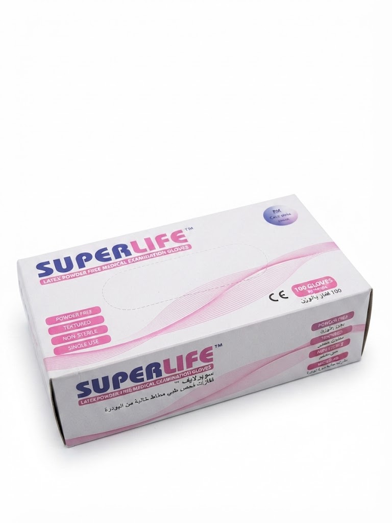 SUPER LIFE LATEX MEDICAL GLOVE