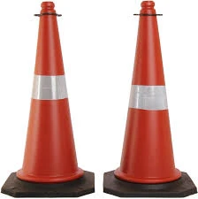 SAFETY CONE RUBBER BASE 75 CM