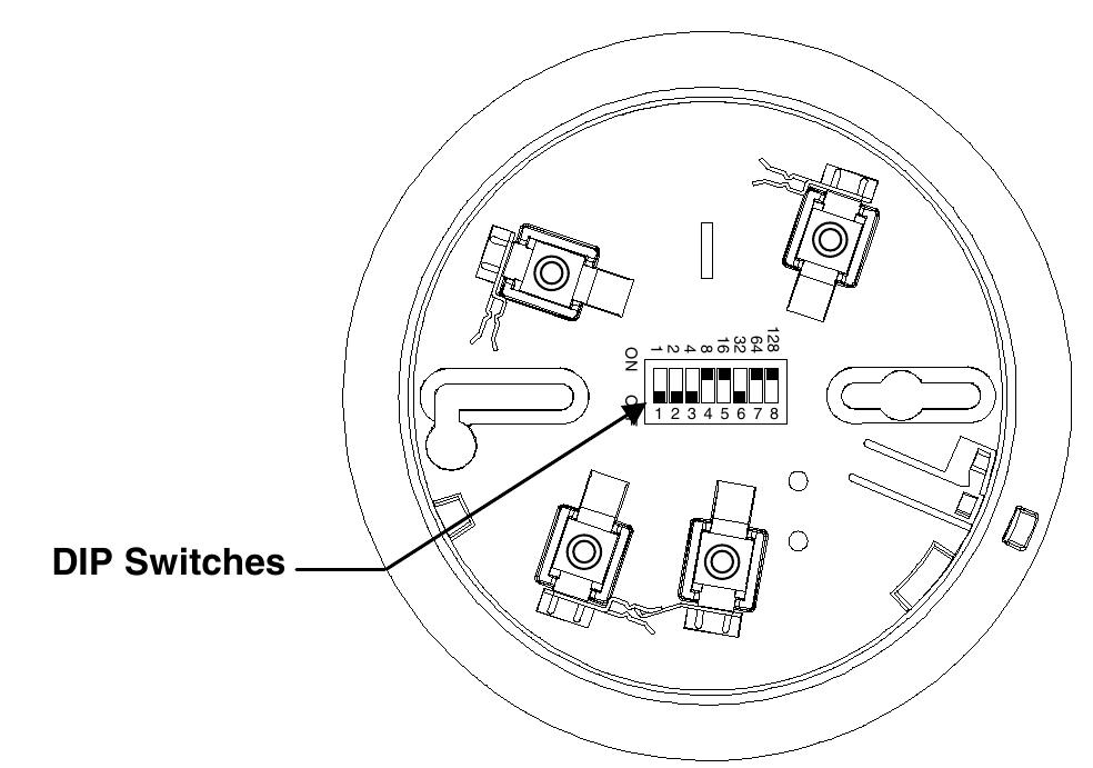 Simplex 4098-9789 Sensor Base with Remote LED Connection