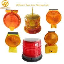 SOLAR WARNING LIGHT BRACKET TYPE ORANGE