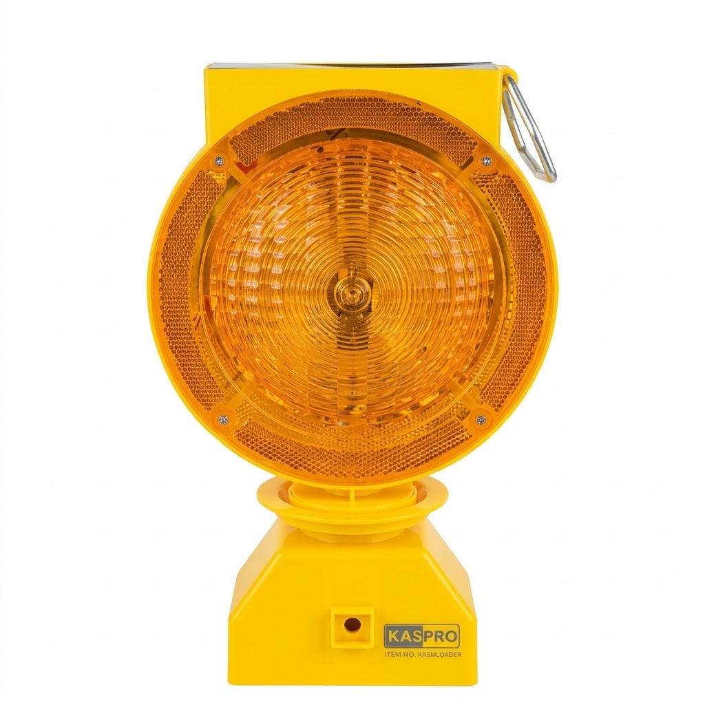 SOLAR WARNING LIGHT BRACKET TYPE RED