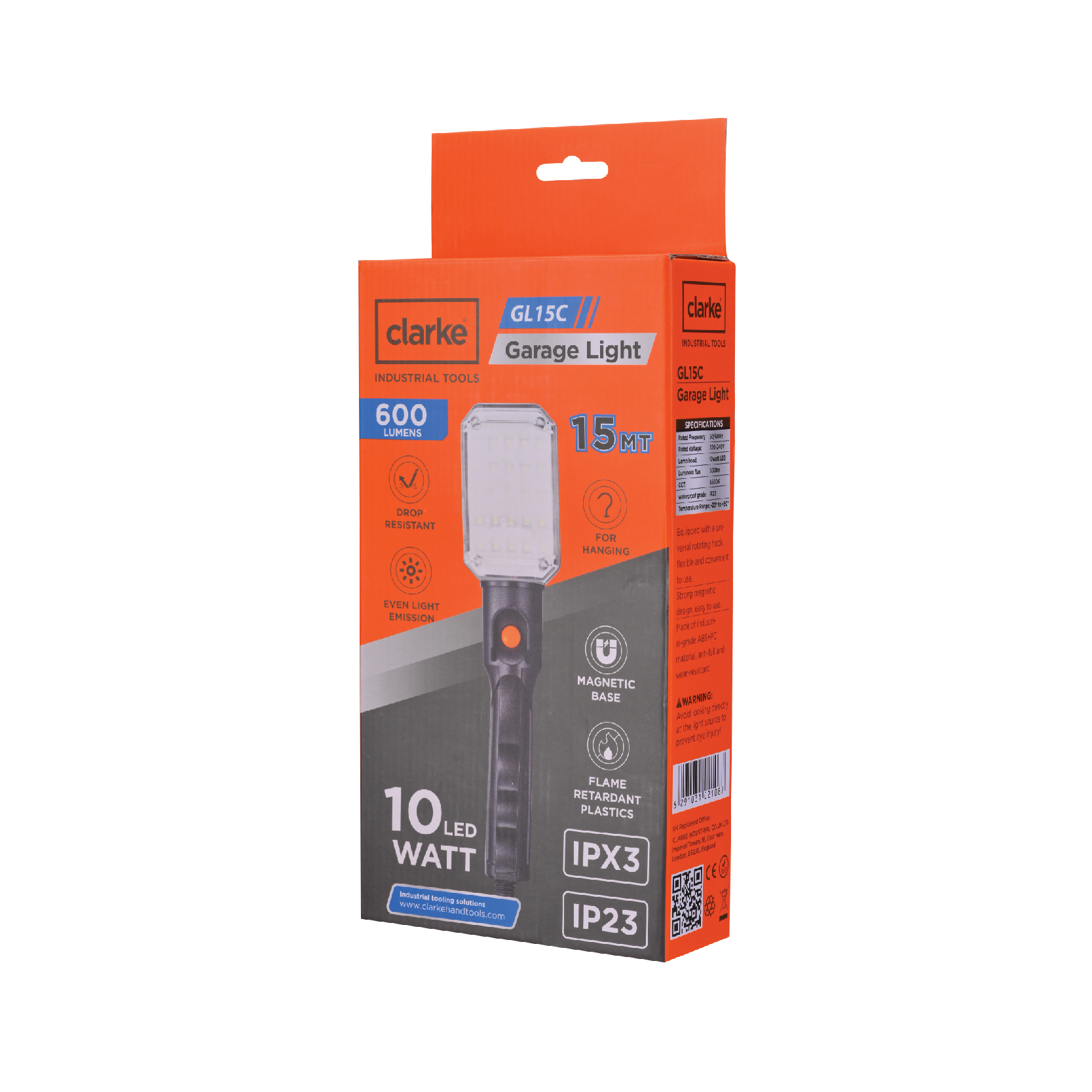 GARAGE LIGHT 05 MTR CLARKE