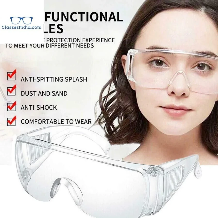 ARMVAULT SPLASH SAFETY GOGGLES CLEAR