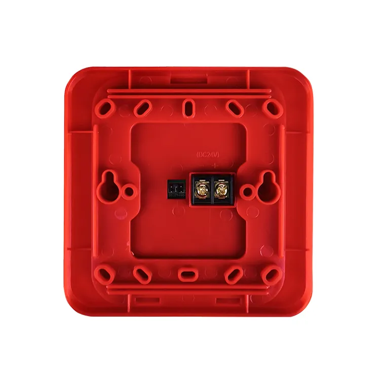 FIRE STROBE ALARM WITH FLASHER