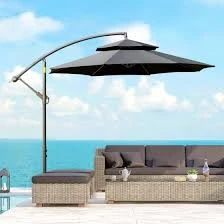 BEACH UMBRELLA WITH STEEL STAND
