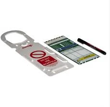 SCAFFOLDING TAG HOLDER BIG WITH CARD ARAMCO