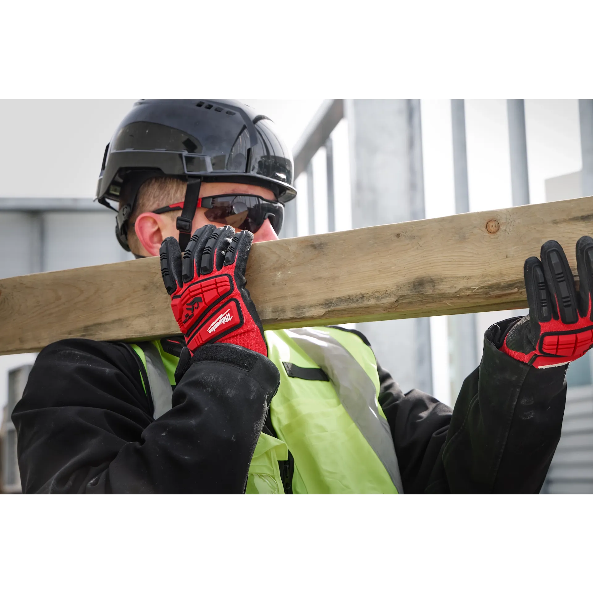 Milwaukee Impact Cut Level 3 Nitrile Dipped Glove -9/10