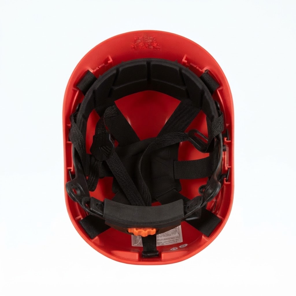 CLIMBING MOUNTAINEERING HELMET RED-41838
