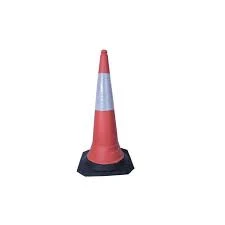 SAFETY CONE RUBBER BASE 50 CM