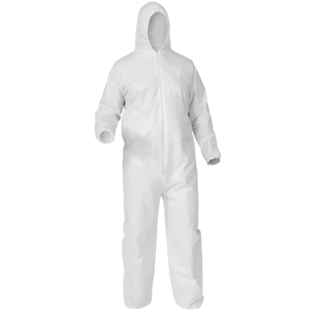 DISPOSABLE COVERALL 35 GSM WHITE