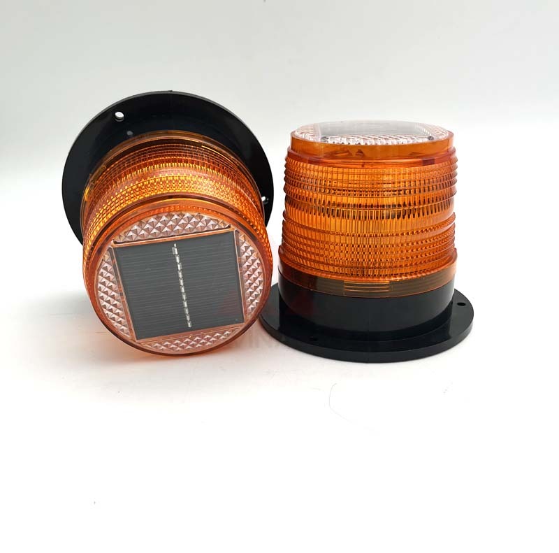 SOLAR BEACON LIGHT ORANGE/RED/BLUE