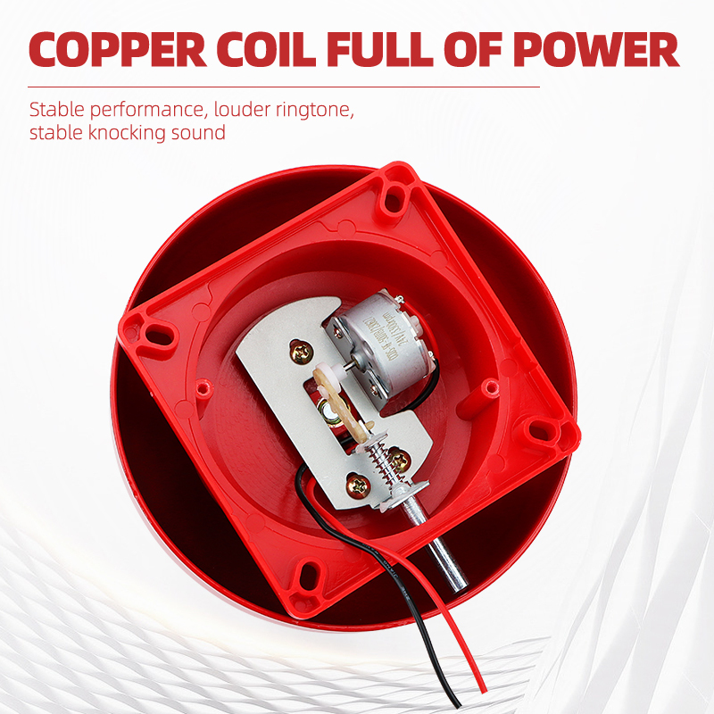 FIRE ALARM BELL 6" 24V DC