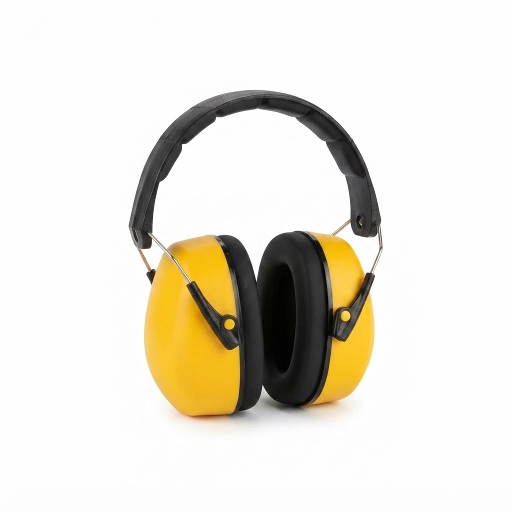 TEAKWOOD EAR MUFF YELLOW&BLACK