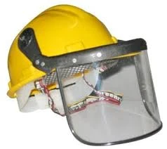 KASPRO FACE SHIELD WITH YELLOW VISOR