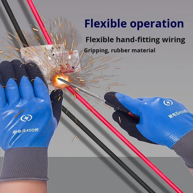 ELECTRICAL GLOVES BLUE&BLACK 1000V
