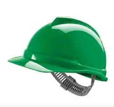 MSA HELMET FULL BRIM -GREEN