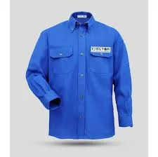 SAFEX FR SHIRT PETROL BLUE