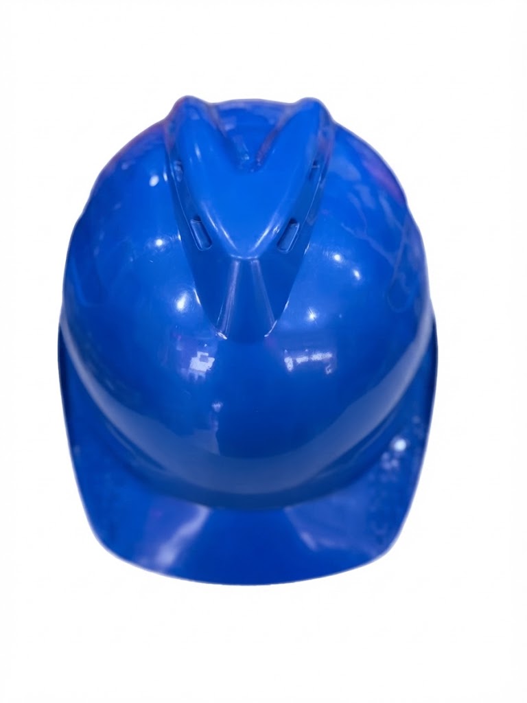 STG HELMET BLUE RACHET