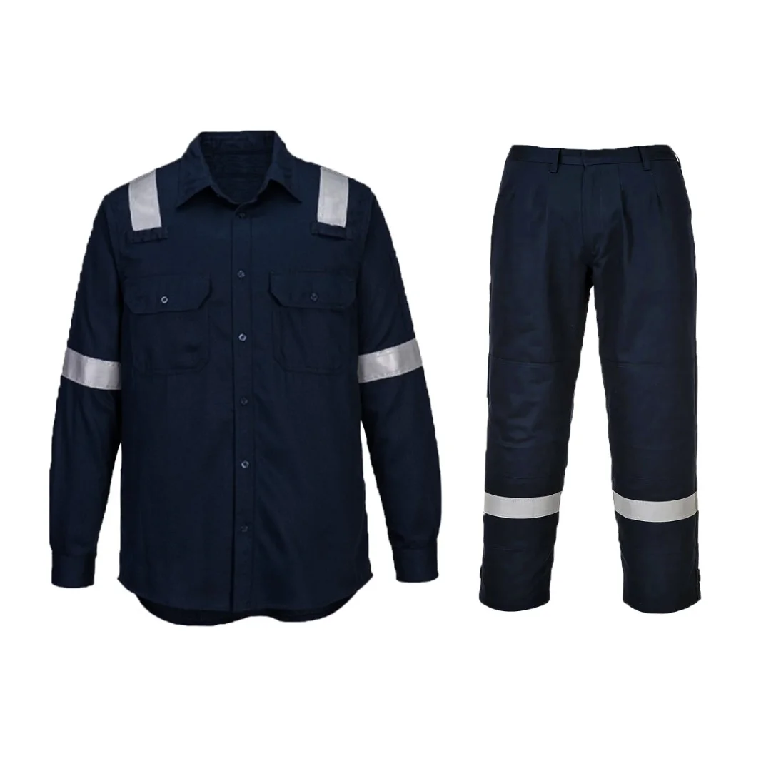 FR PANT & SHIRT SET 8 CAL NAVY BLUE
