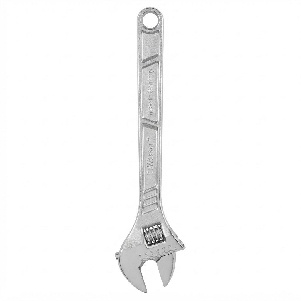 ADJUSTABLE WRENCH GERMANY 18"