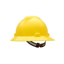 MSA HELMET FULL BRIM -YELLOW