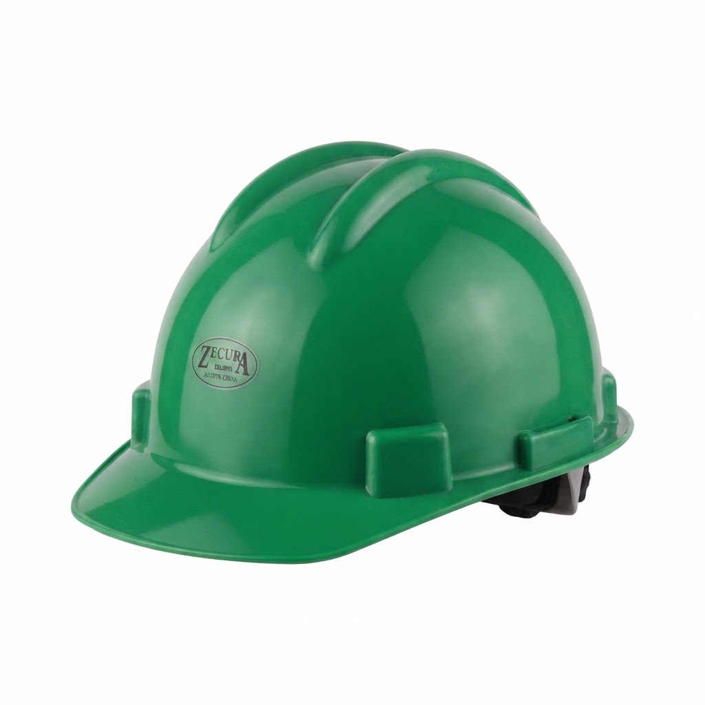 ZECURA HELMET GREEN WITH RACHET