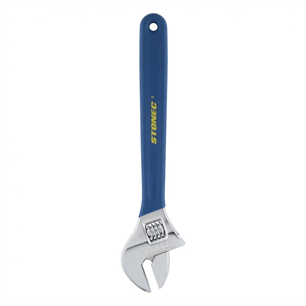 ADJUSTABLE WRENCH RUBBER GRIP 600MM  STONEC