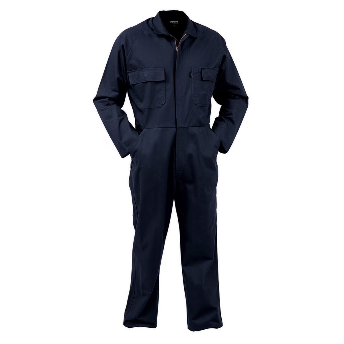 NON FR COVERALL 100% COTTON  270GSM NAVY BLUE