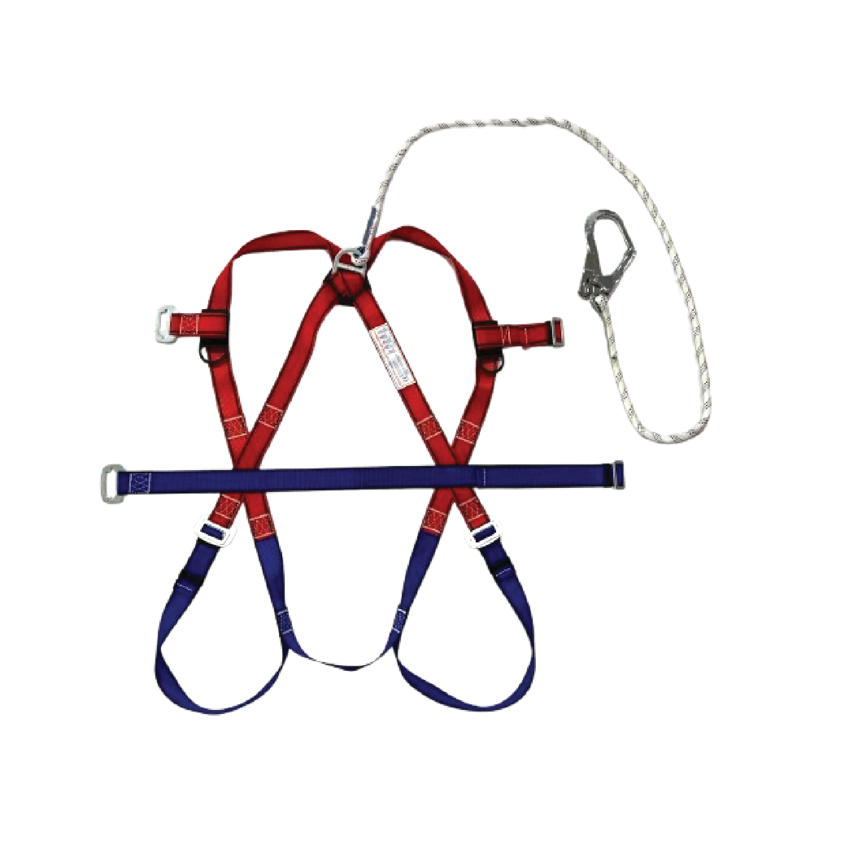 SAFETY HARNESS WITH SINGLE LANYARD & SHOCK ABSORBER CLARKE