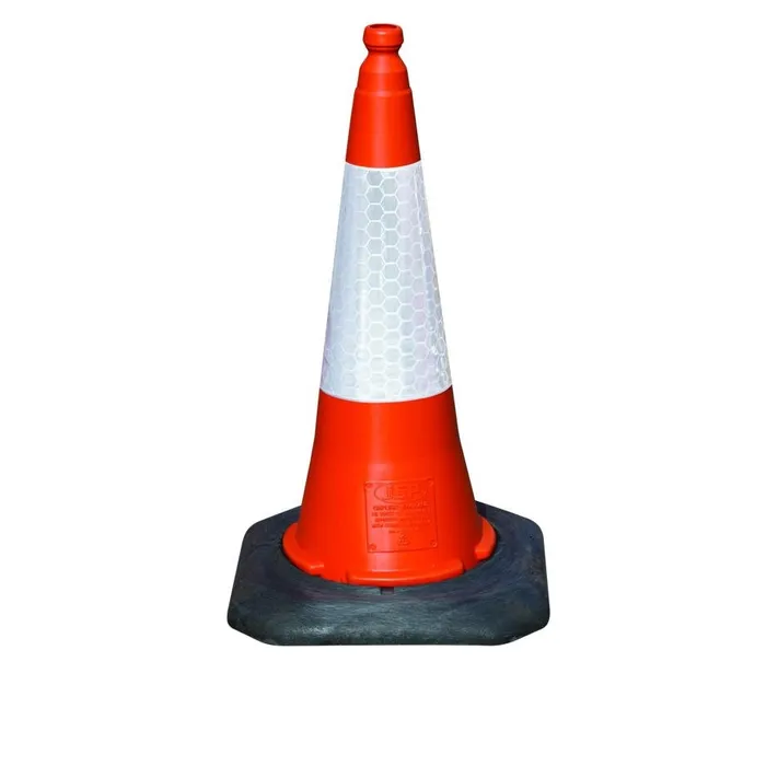 SAFETY CONE RUBBER BASE 75 CM