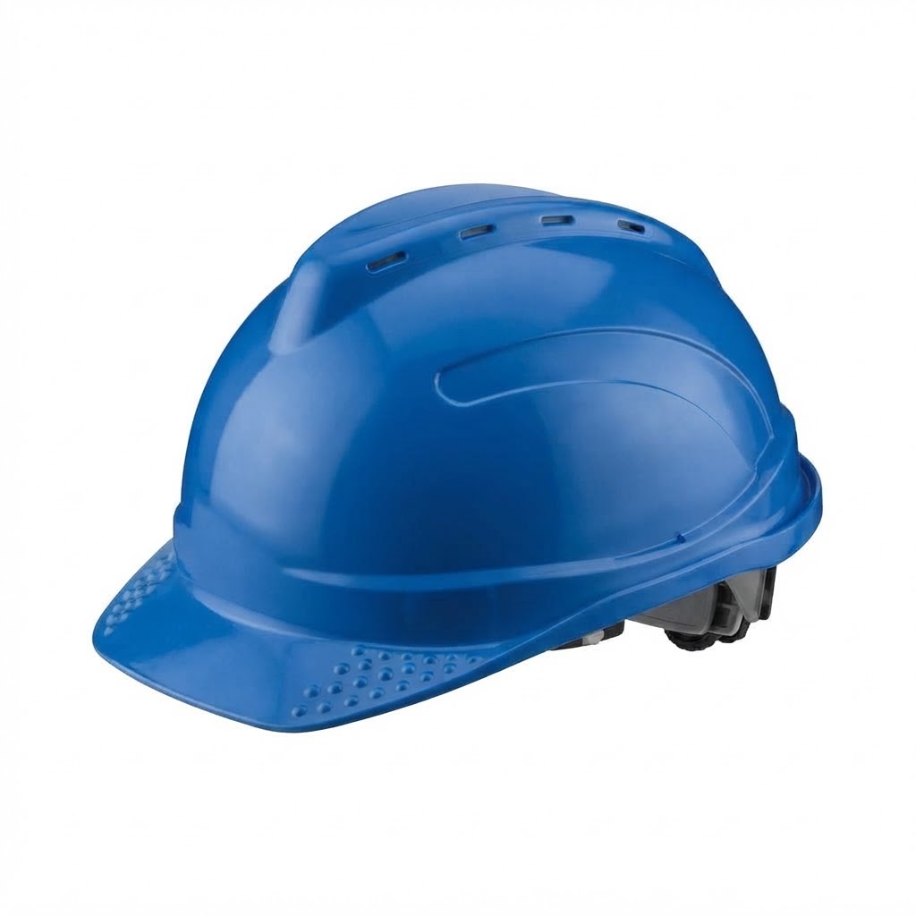 STG HELMET BLUE RACHET