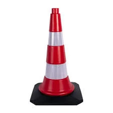 SAFETY CONE RUBBER BASE 50 CM