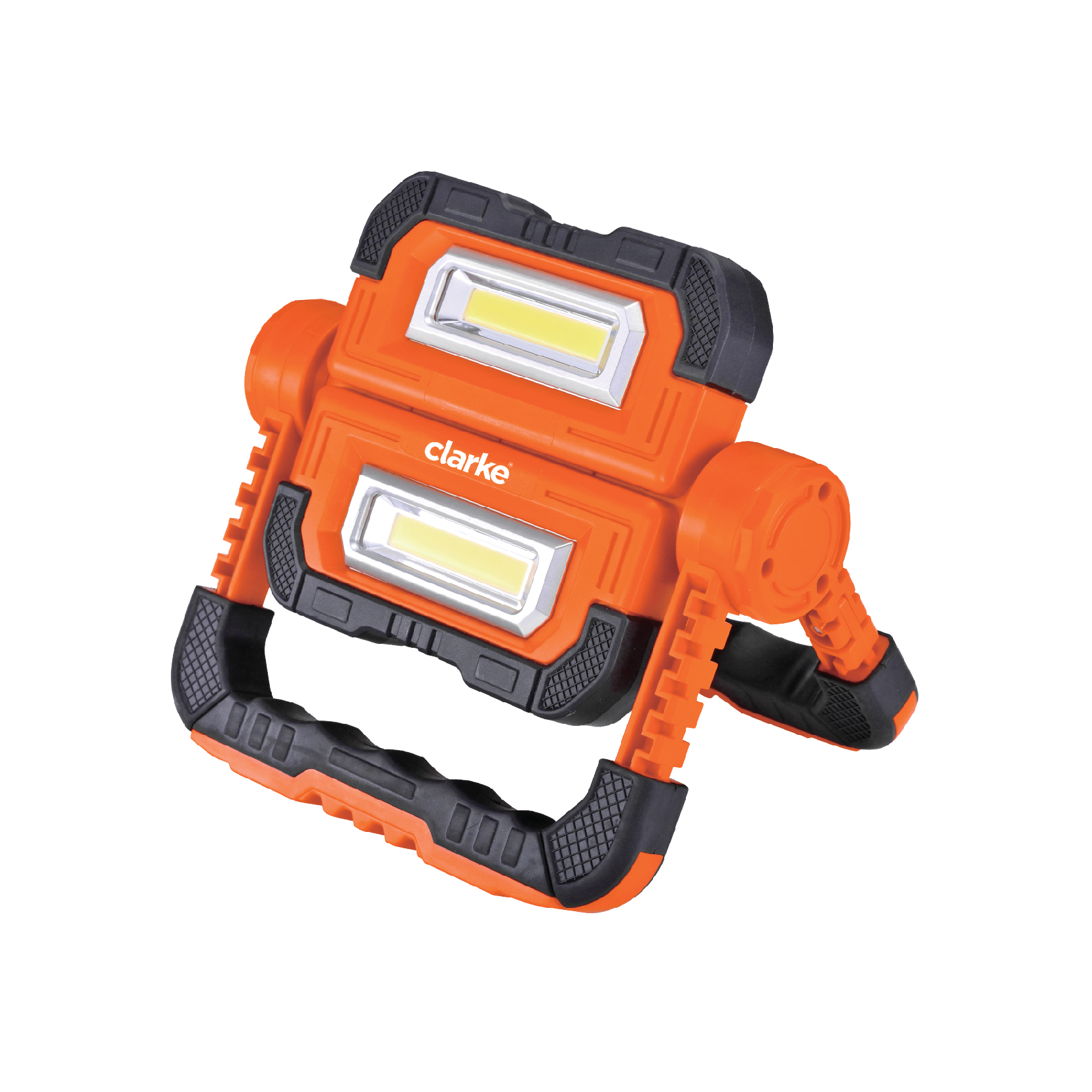 DUAL HEAD RECHARGABLE WORK LIGHT CLARKE
