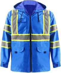WINTER JACKET  REFLECTIVE  BLUE
