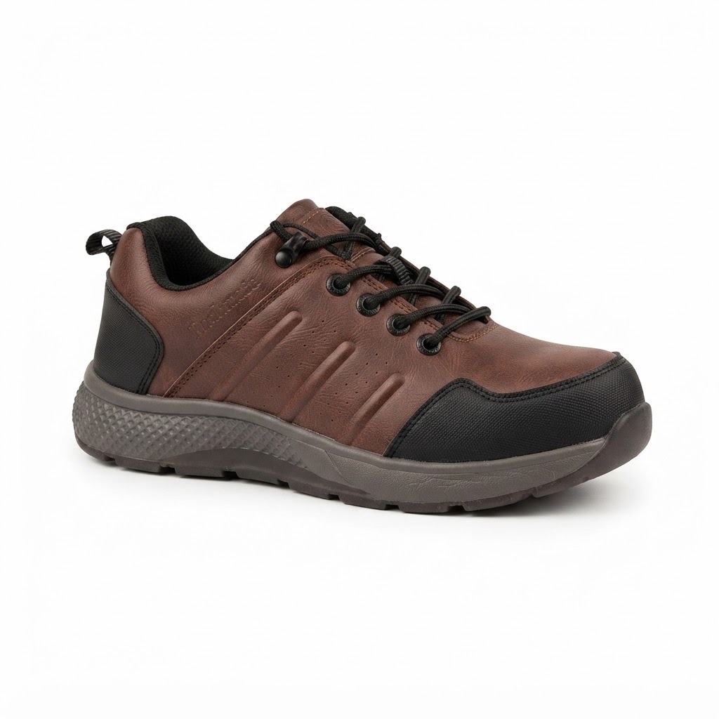 ROAD MATE SAFETY SHOE 19040 BLACK/BROWN