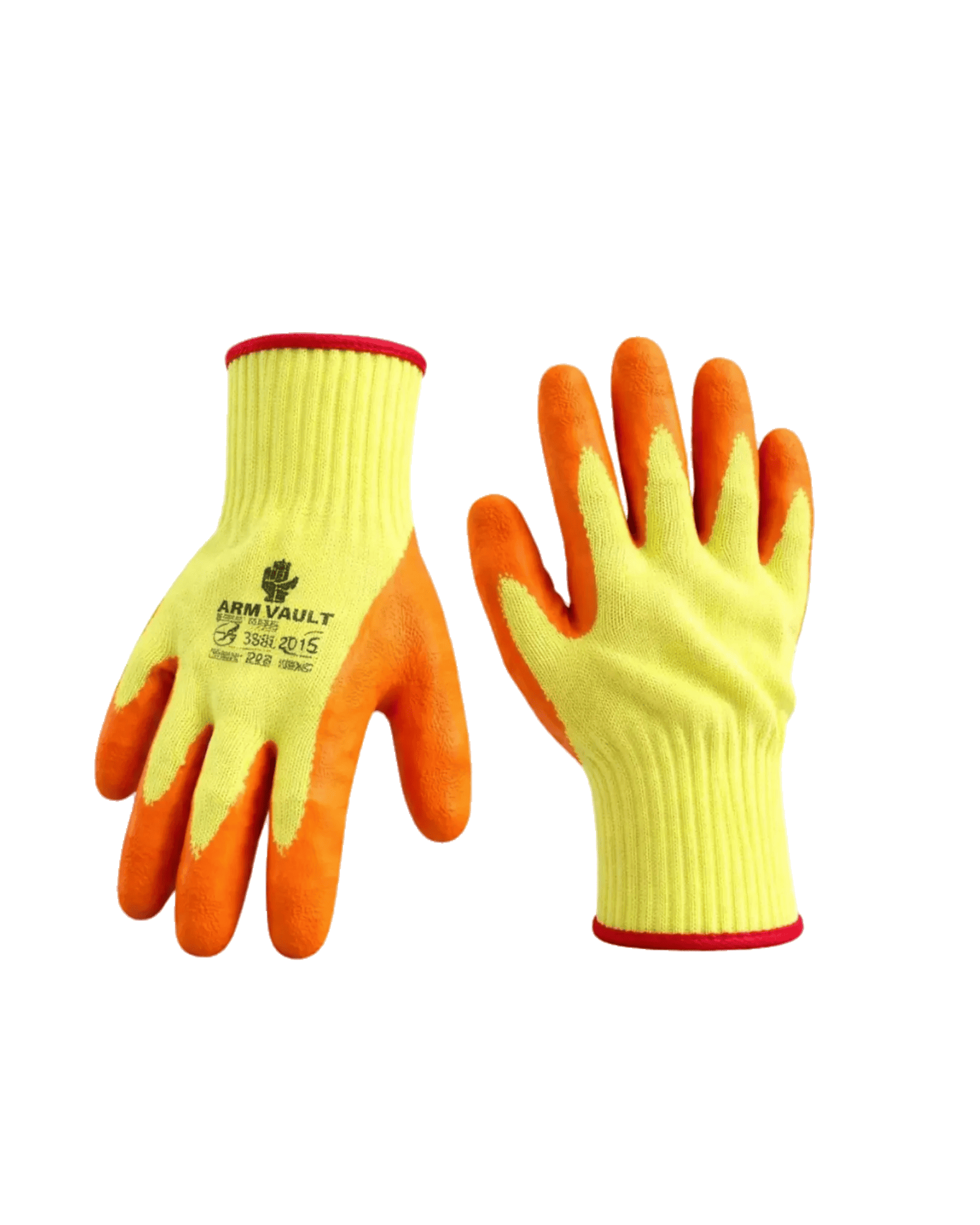 Armvault Orange Crinkle Glove 250/Ctn