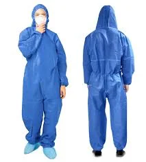 SAFE SQUARE DISPOSABLE COVERALL