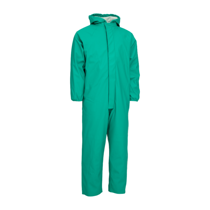 CHEMICAL PROTECTIVE COVERALL GREEN