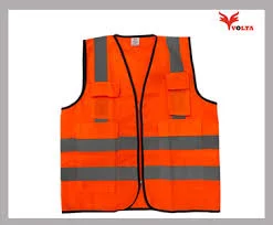 VOLTA VEST 4 POCKETS 120 GSM ORANGE